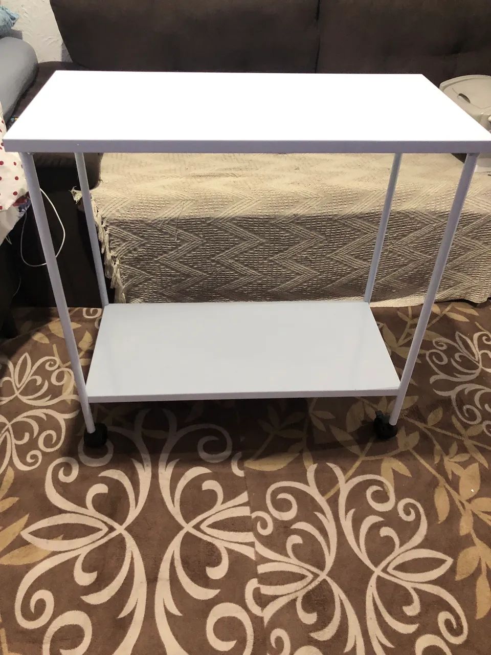 Small Table with Shelf and Casters64842835608577121