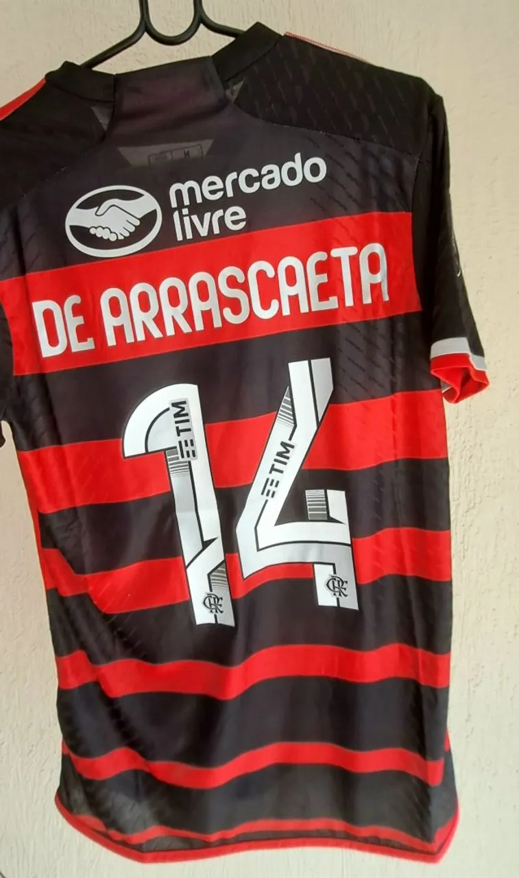 Camisa Flamengo De Arrascaeta - Flamengo - 14