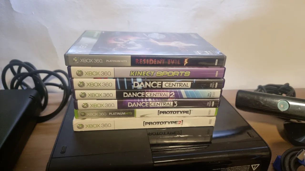 Xbox 360 500GB com jogos - Foto 3