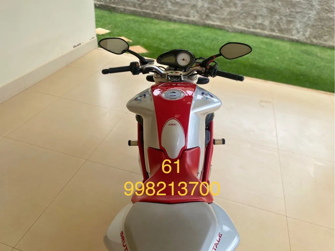 MV AGUSTA BRUTALE 910 - Impecável - Foto 5