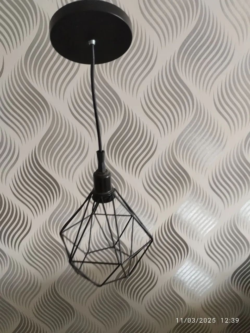 Lustre Pendente Diamante 