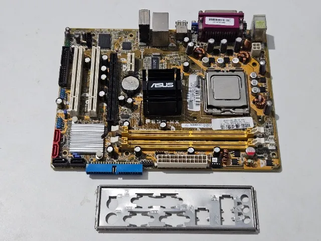 Placa-Mãe Asus P5GC-MX (LGA 775 - DDR2) Chipset Intel, FUNCIONANDO