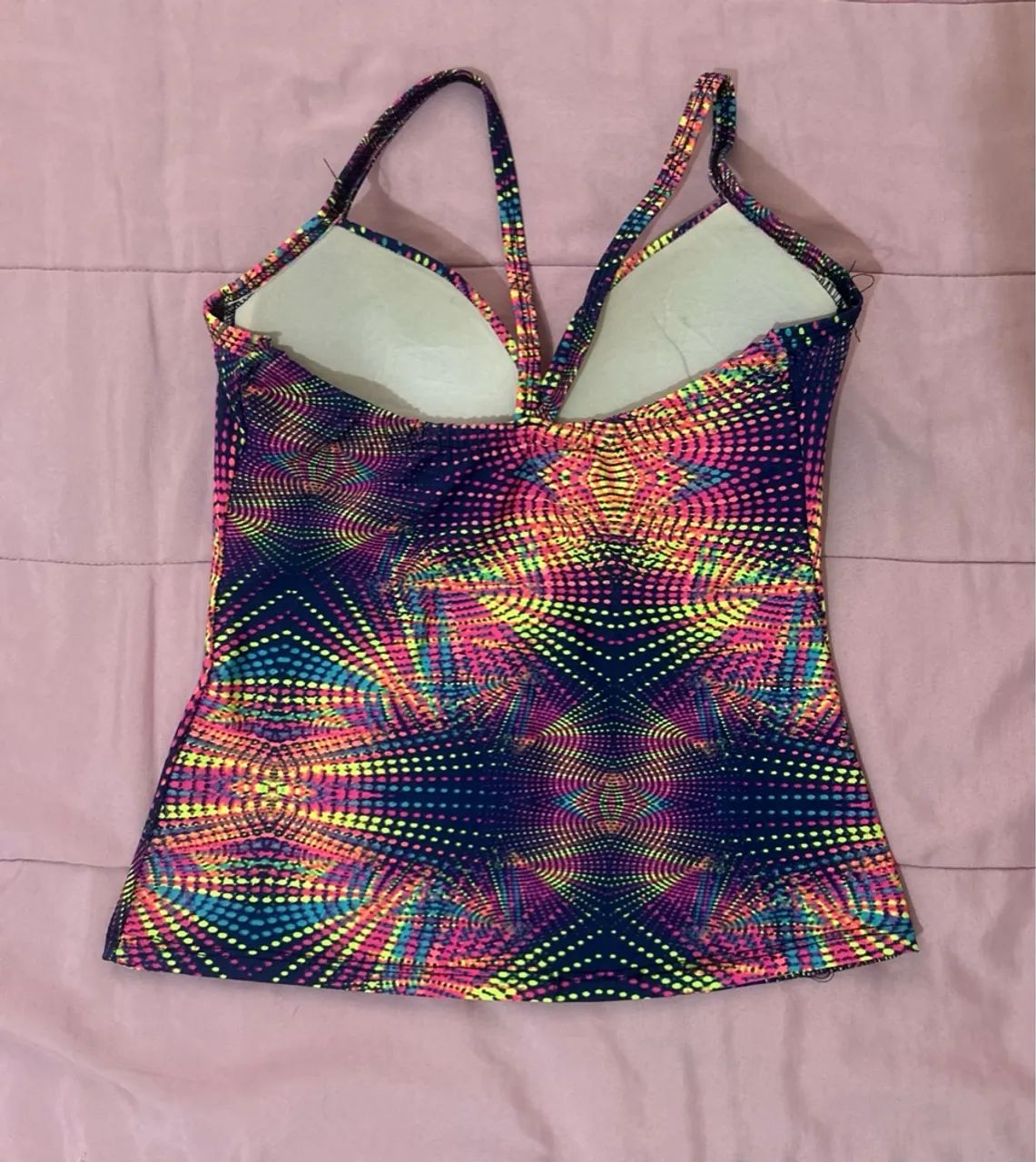 Top cropped colorido fit - Foto 2