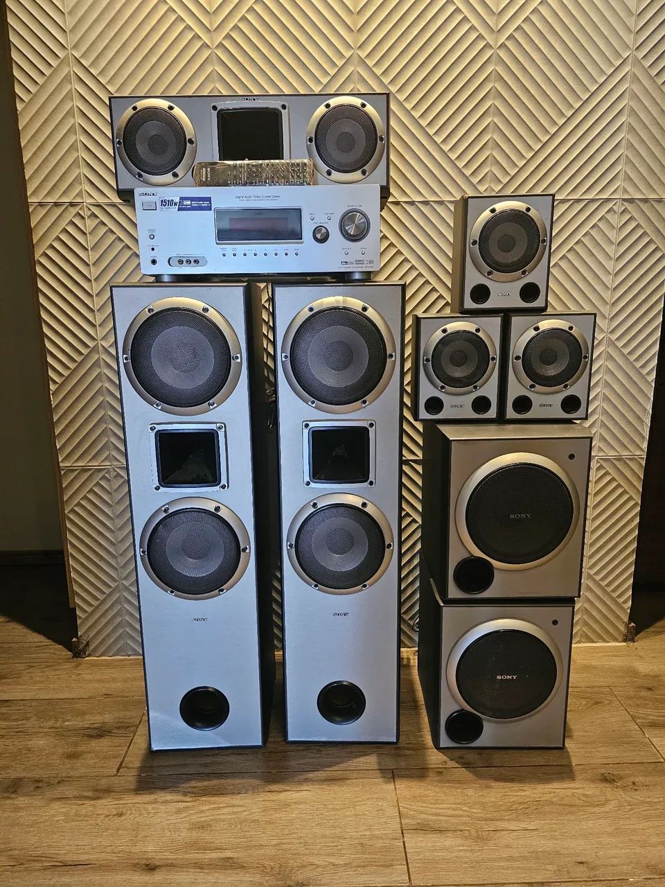 Home Theater Sony STR-K1500 com Subwoofer