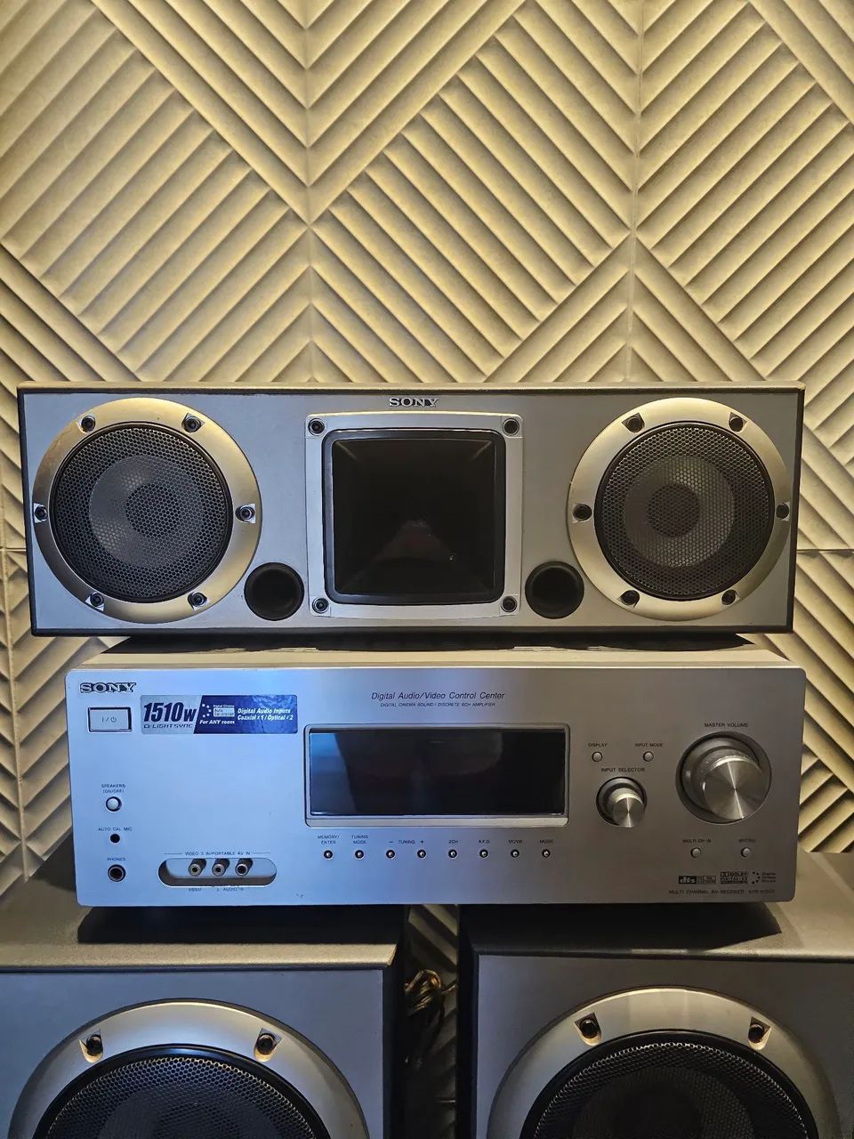 Home Theater Sony STR-K1500 com Subwoofer - Foto 3