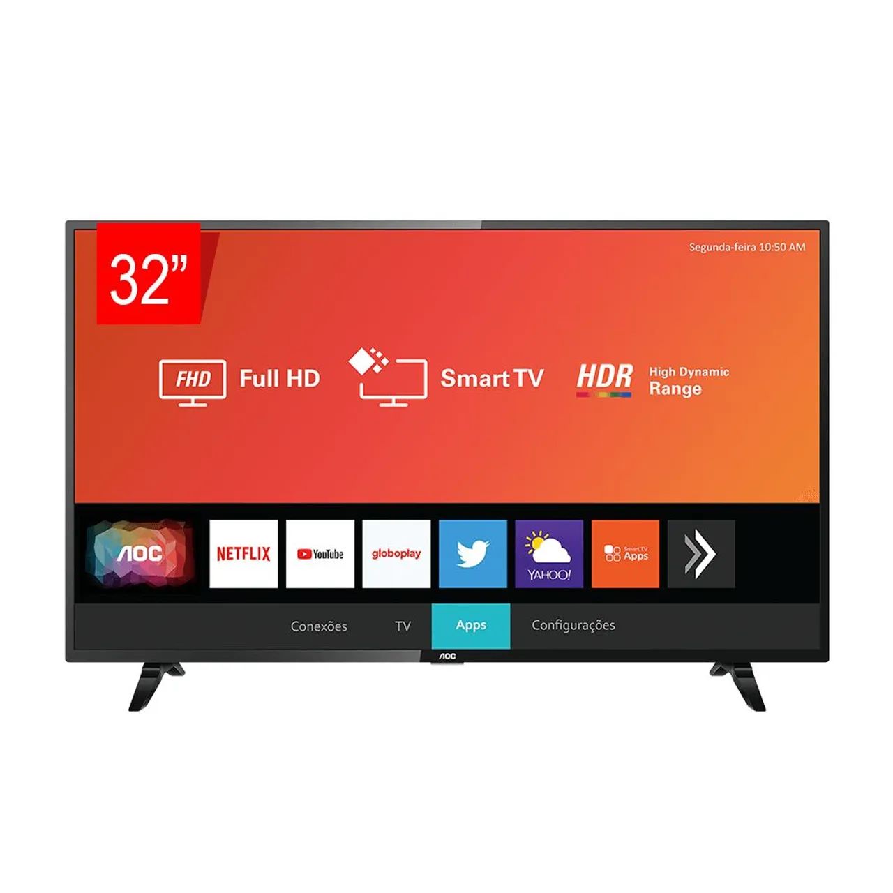 Tv aoc smart roku 32 polegadas - televisor - Foto 5