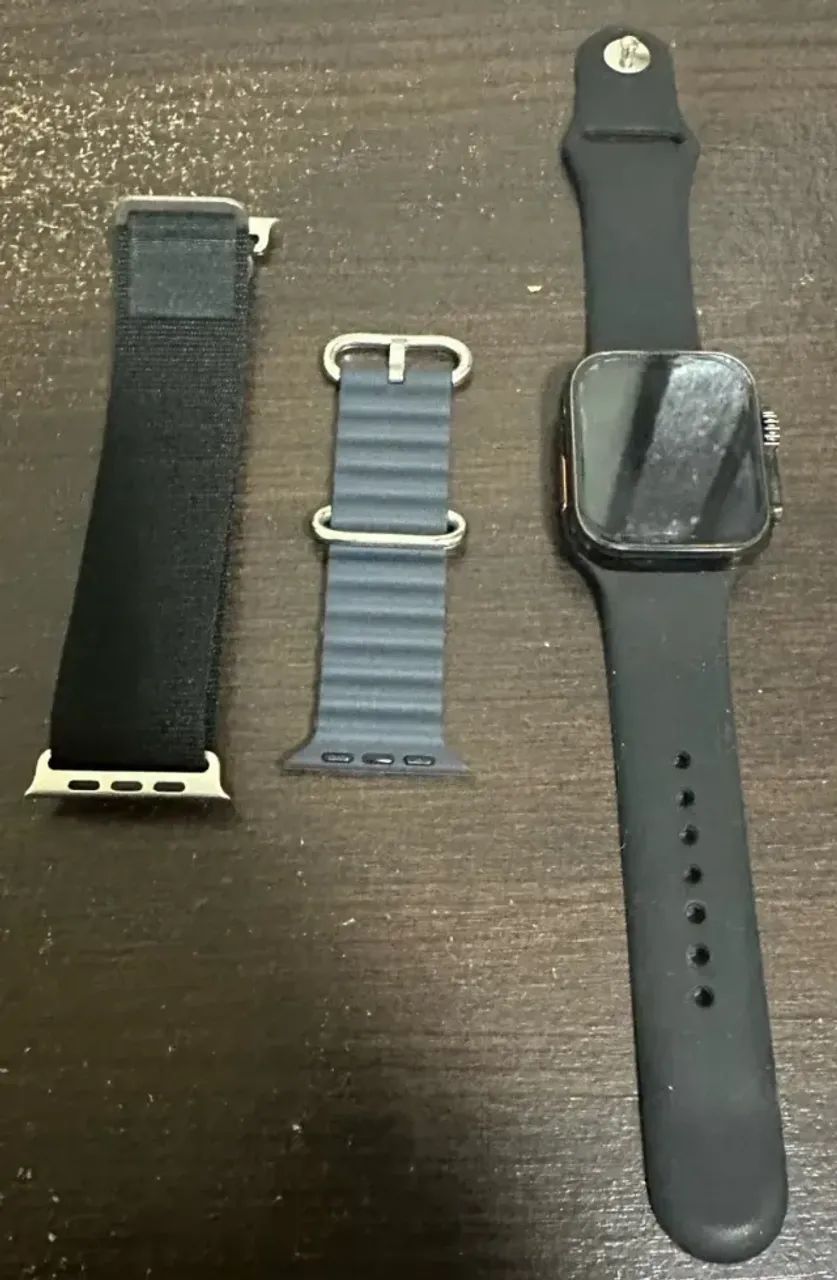 Smartwatch Ultra Mini W69 Preto (Usado) - Foto 3