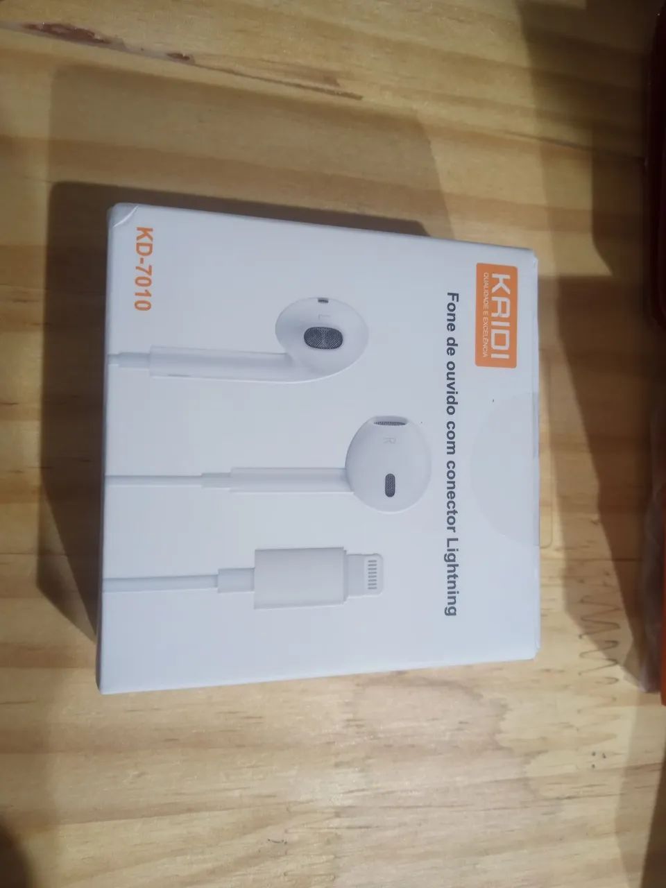 Fone de Ouvido IPhone Lightning não precisa ligar o Bluetooth KAIDI KD-7010 - Foto 6