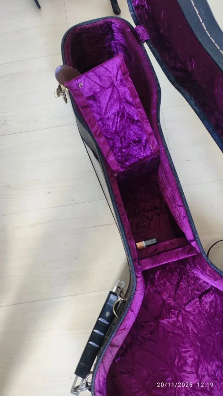 Violão Com Case rigido - Eletroacústica Strinberg Black Sl200c Para Destros Mahogany Satin - Foto 2