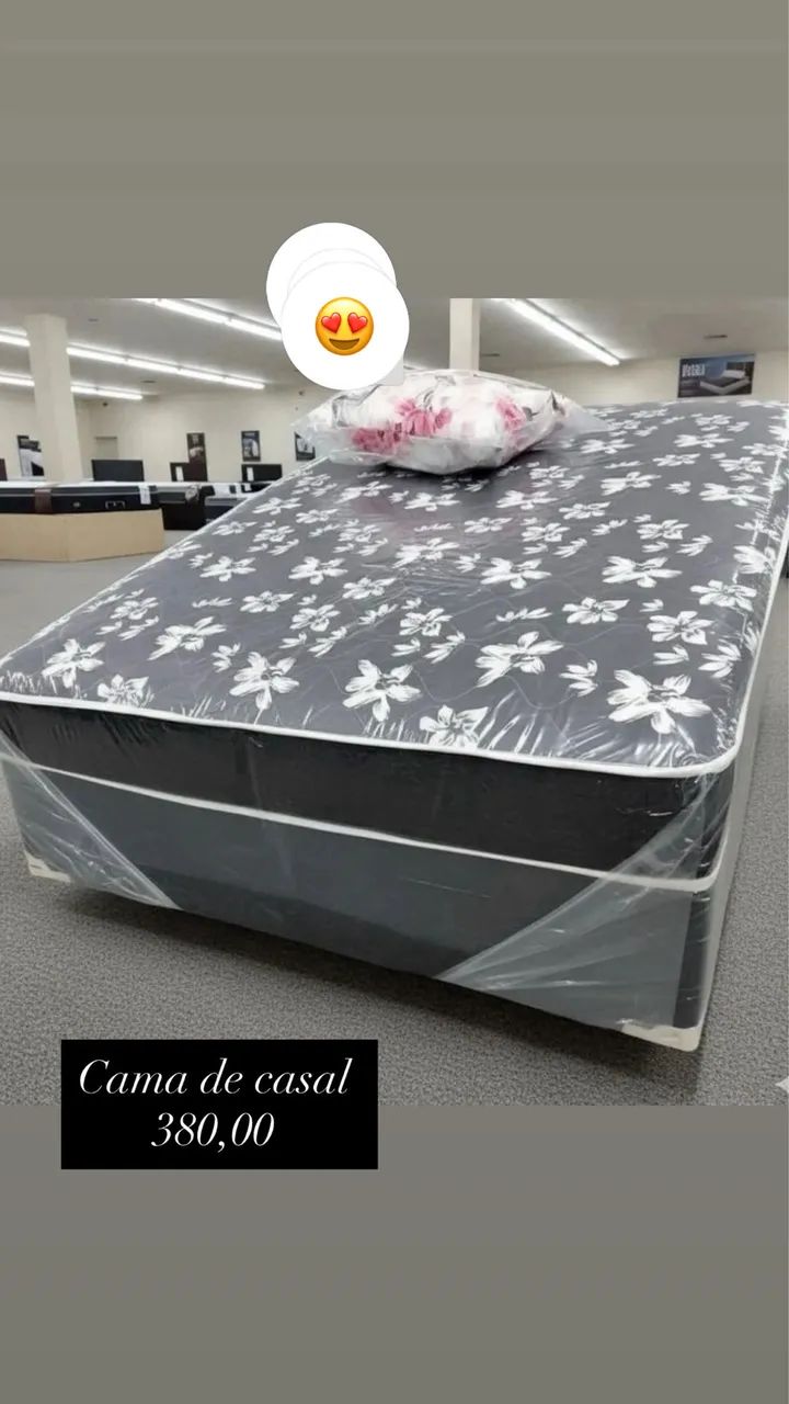 CAMA DE. CASAL ESPUMA 