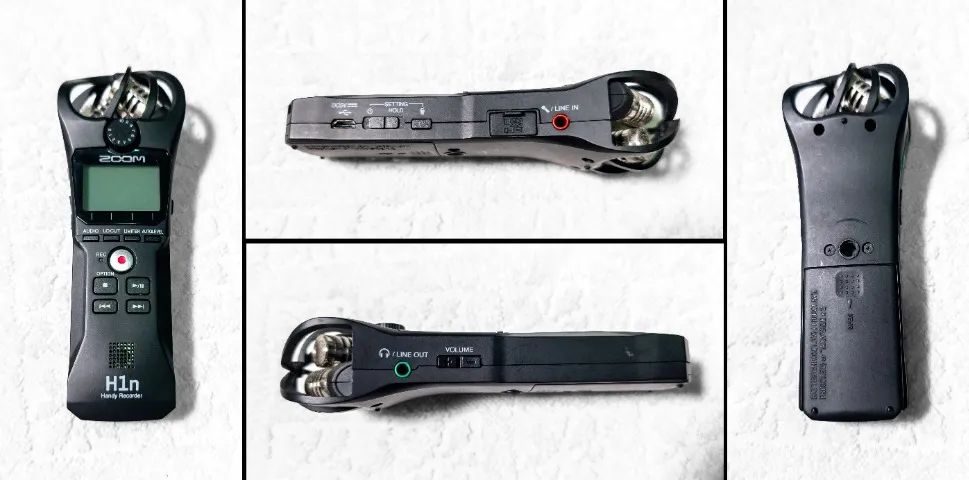 Gravador de áudio Zoom H1n, stereo, portátil - Foto 2
