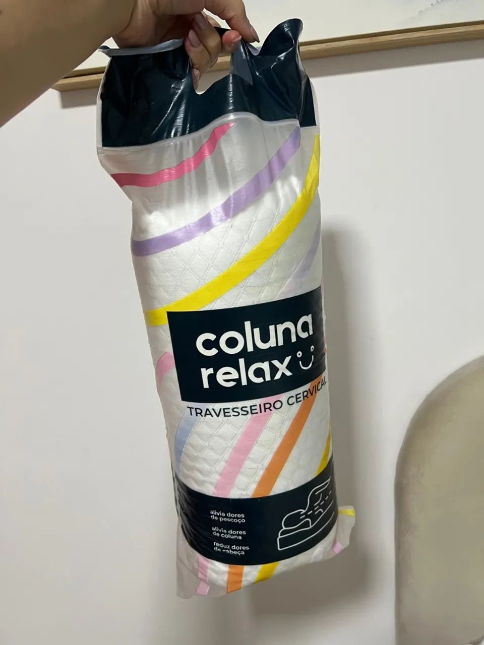 Travesseiro cervical novo