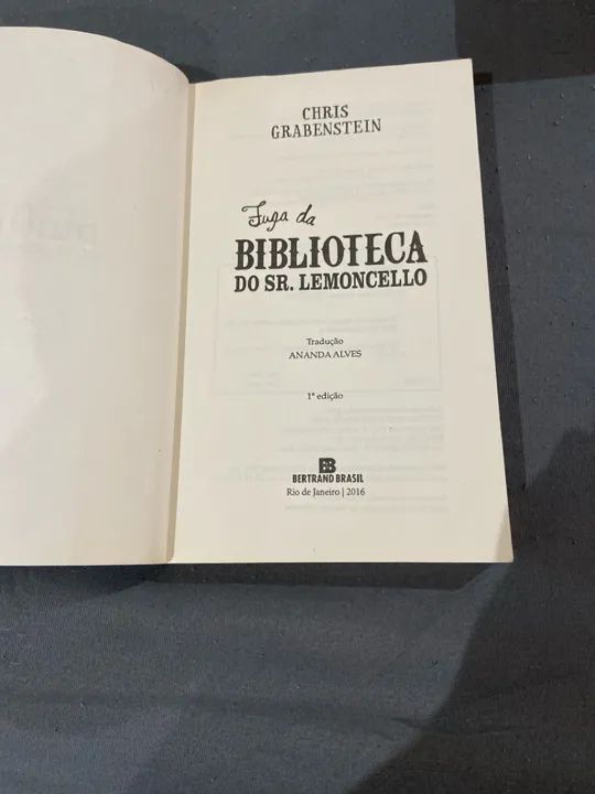 Fuga da Biblioteca do Sr. Lemoncello - Foto 3