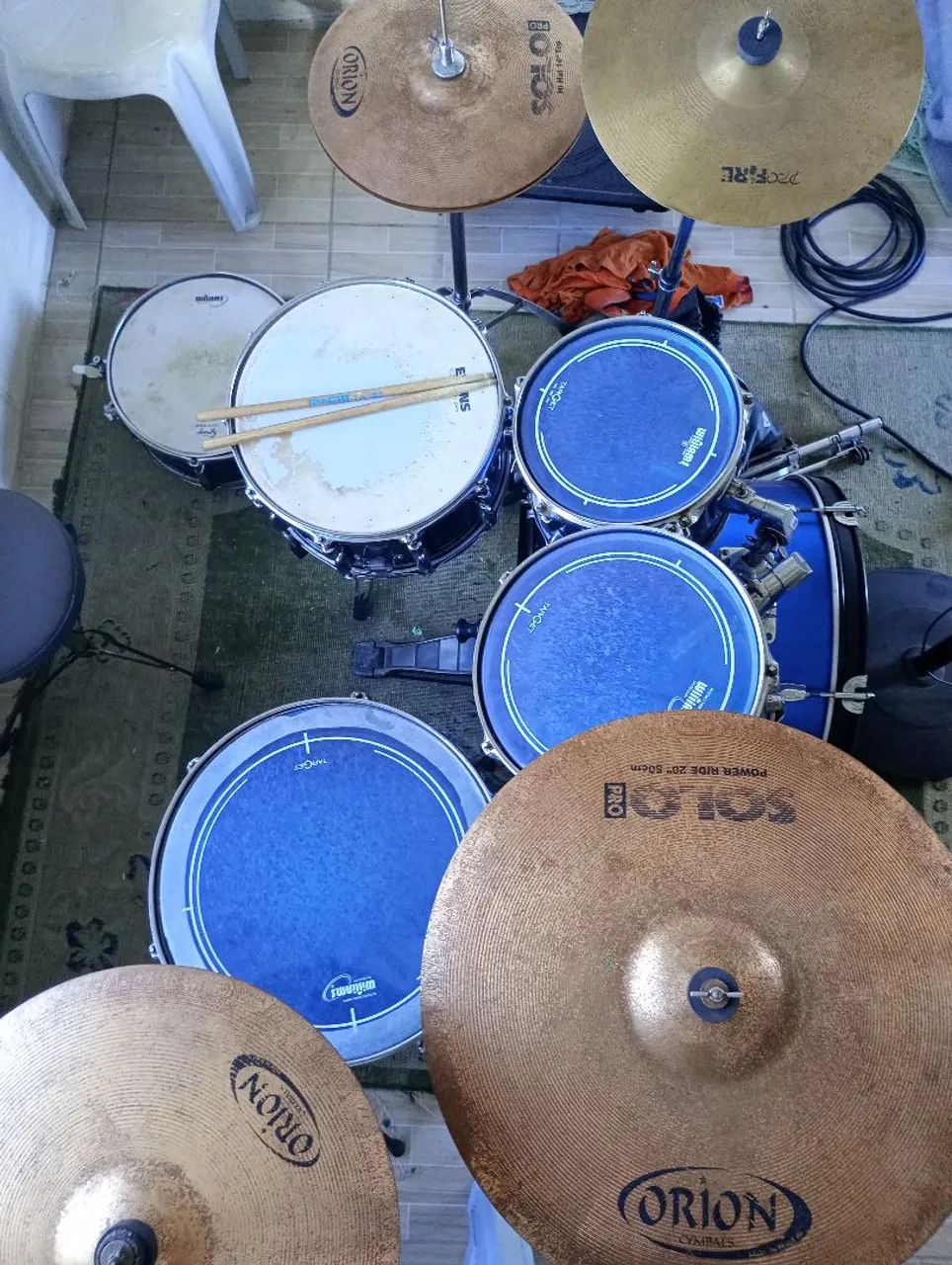 ALUGA- SE bateria acústica para eventos 