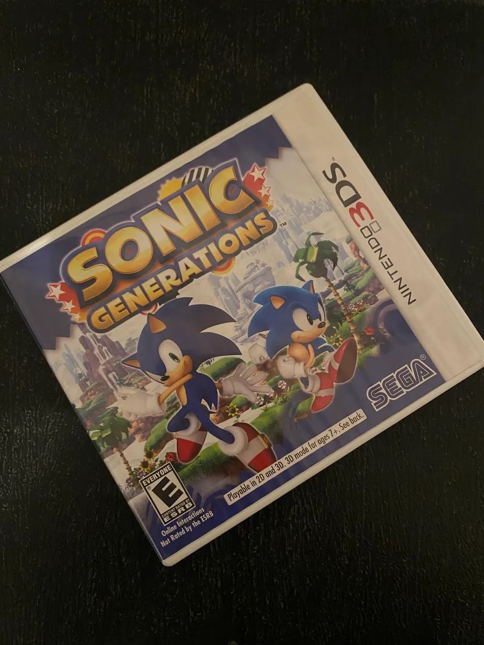 Sonic Generations para Nintendo 3Ds