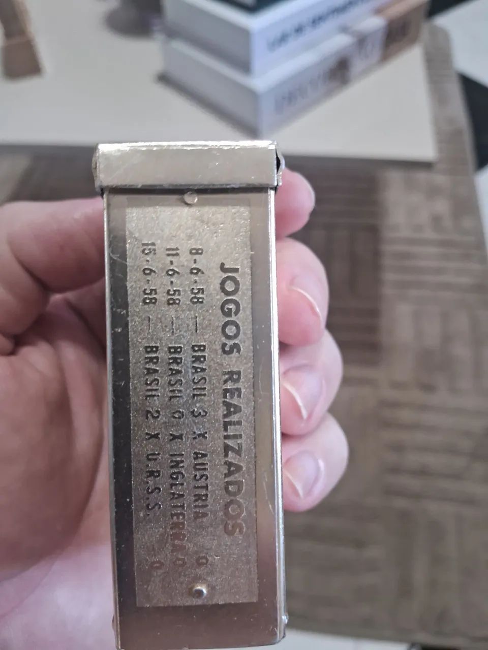 Caixa porta cigarro Brasil Campeão do Mundo - Foto 4