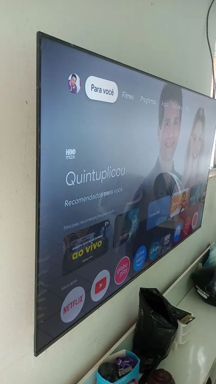 TV TCL 65 POLEGADAS, perfeita64300603719555122