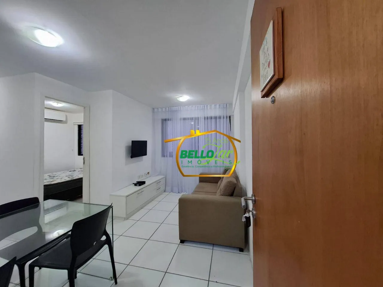 Apartamento com 1 dormitório para alugar, 32 m² por R$ 2.700,00/mês - Casa Forte - Recife/