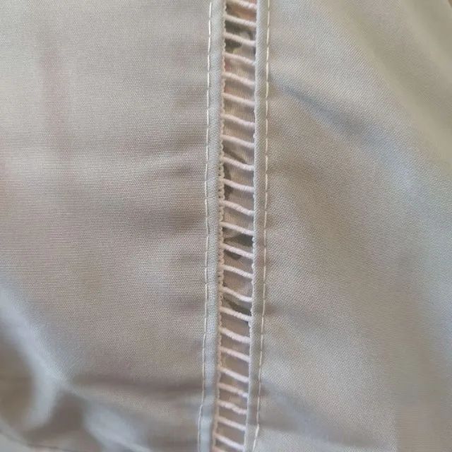 KIT 2 Fronha Avulsa 100% Algodão Percal 250 Fio Ponto Palito Cinza Envio por Correios Moto - Foto 3