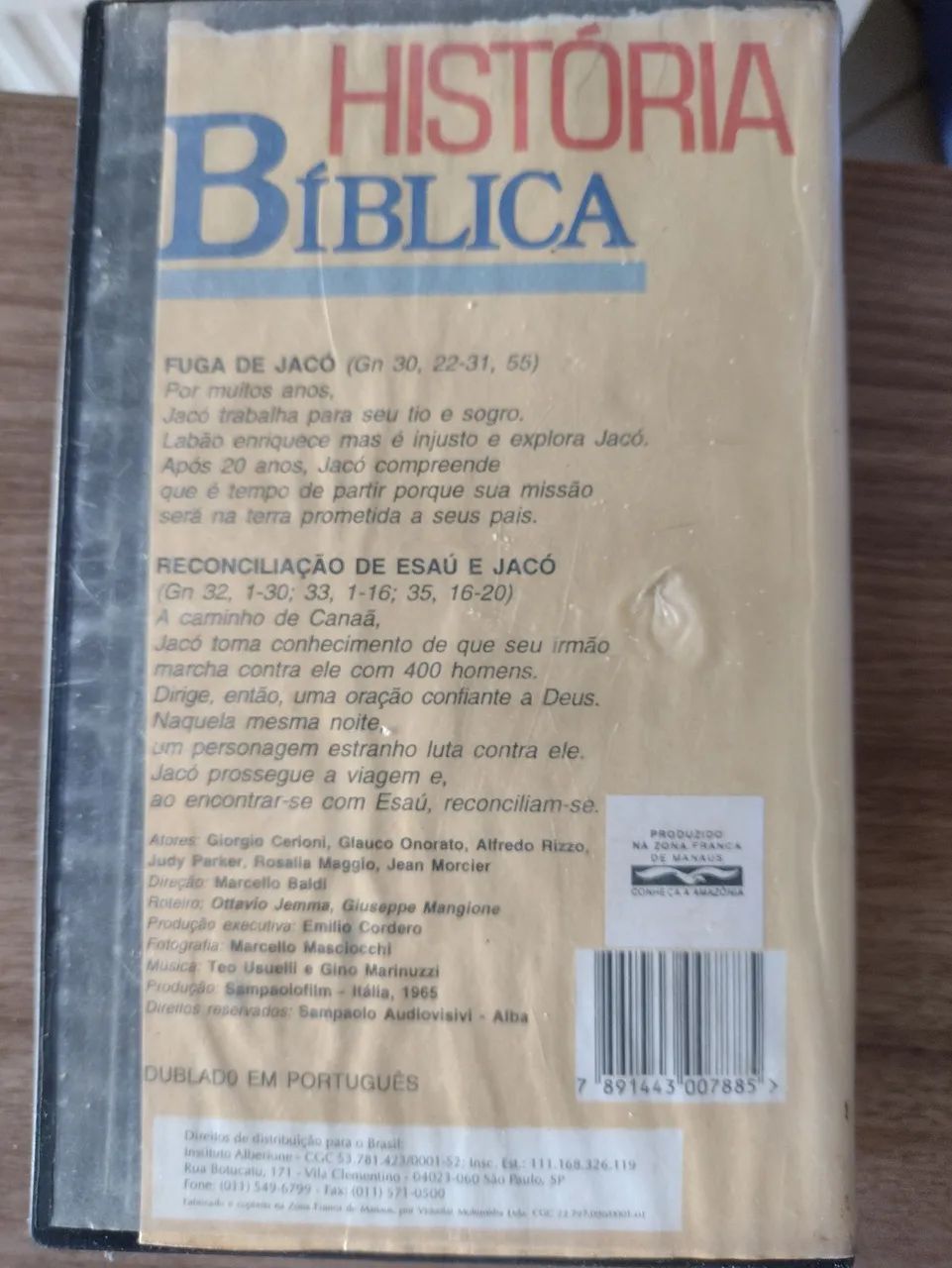 VHS História Bíblica - Vol. 4 - Foto 3