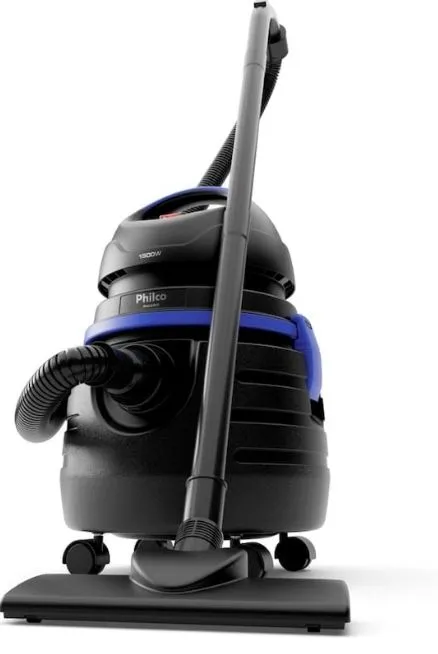 Aspirador de Pó e Água Philco com Função Sopro 20 Litros - 1500W - 110V Limpeza Profunda