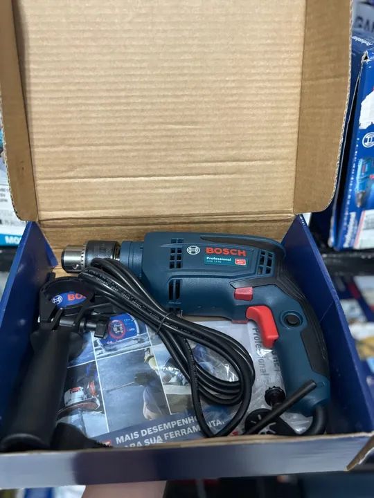 Bosch Furadeira de Impacto GSB 13 RE Bivolt 750W - Foto 3