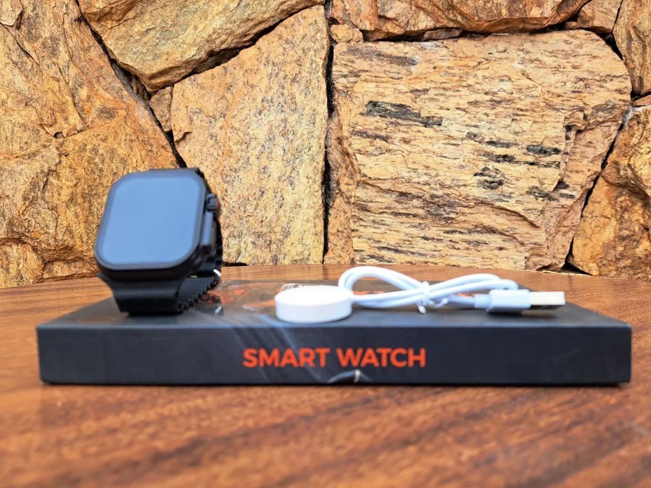 Smartwatch relogio x10 super tela amoled 30 funcoes  - Foto 2