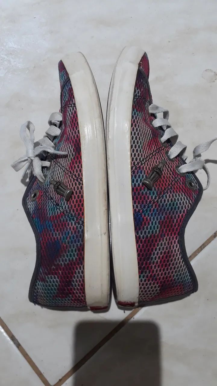 Tênis Casual Colorido Coca-Cola 37 - Foto 5