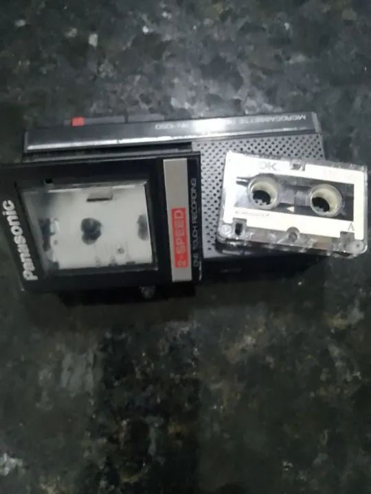 Gravador de fita cassete Panasonic