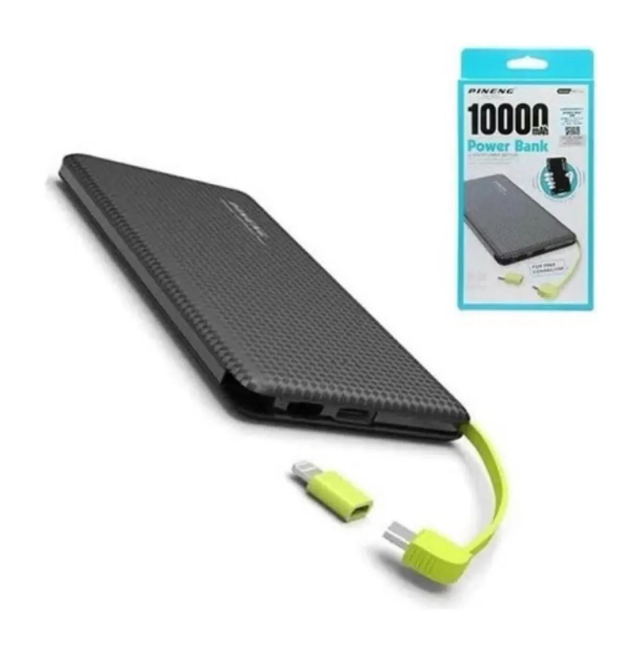 Carregador Portátil Pineng 10.000mah: Adaptador Power Bank - Foto 3