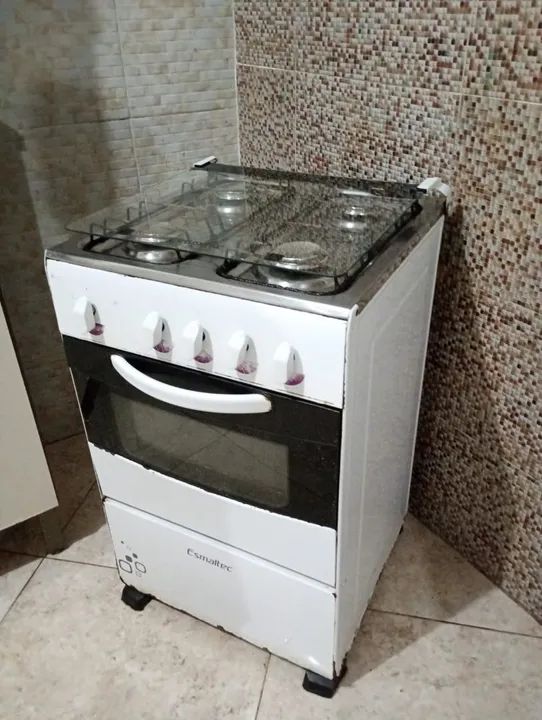 Fogão 4 Bocas Esmaltec com Forno - Foto 4