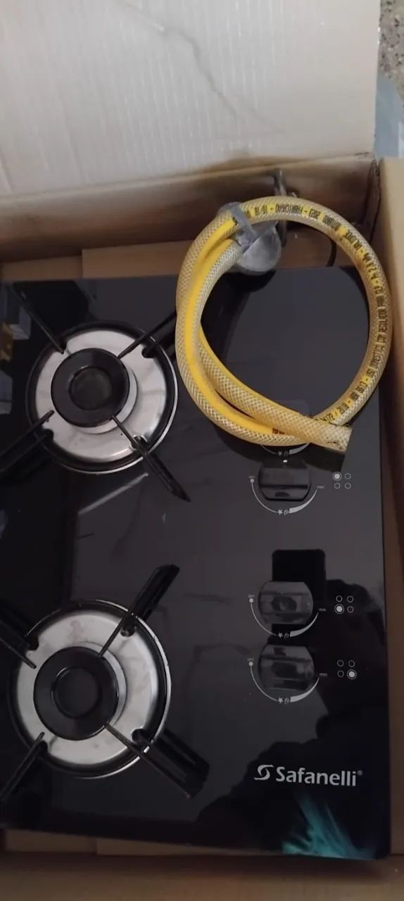 FOGÃO COOKTOP 4 BOCAS COM REGISTRO