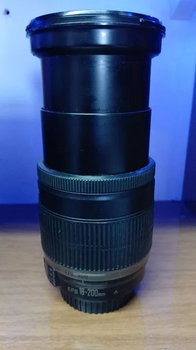 Lente Canon EFS 18-200mm Image Stabilizer - Foto 3