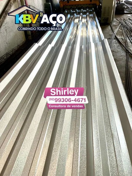 Telhas Galvalume Sob Medida - Foto 2