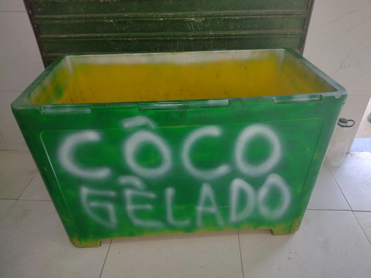 Caixa Térmica para Coco Gelado