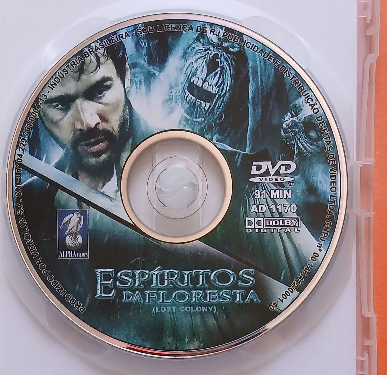 Dvd Espiritos da Floresta + Quarto do Medo  - Adrian Paul  - Foto 4