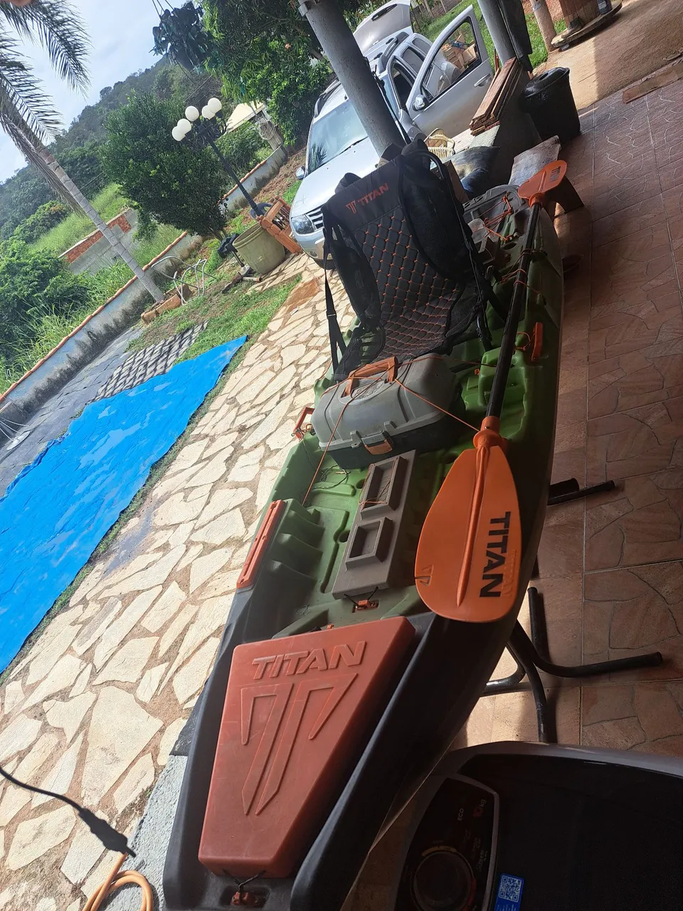 Caiaque Titan para Pesca Esportiva