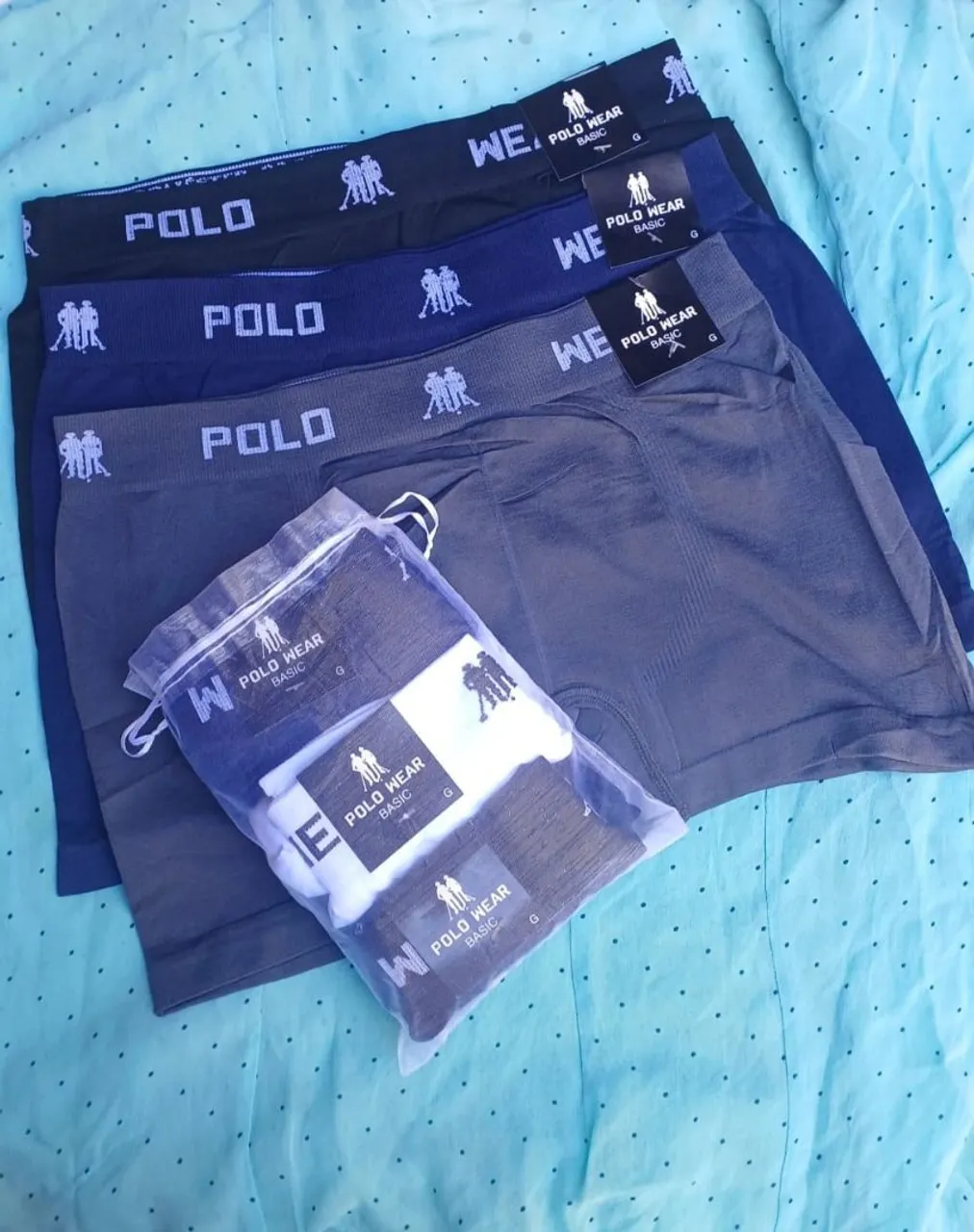Kit Cuecas Boxer Polo Wear - Conforto e Qualidade!