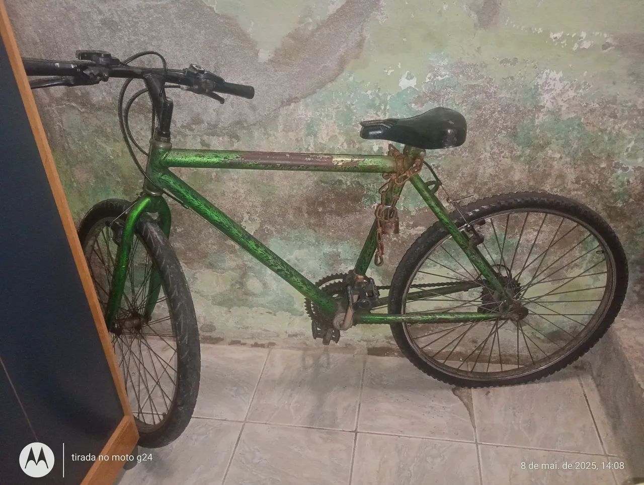 Bicicleta verde 