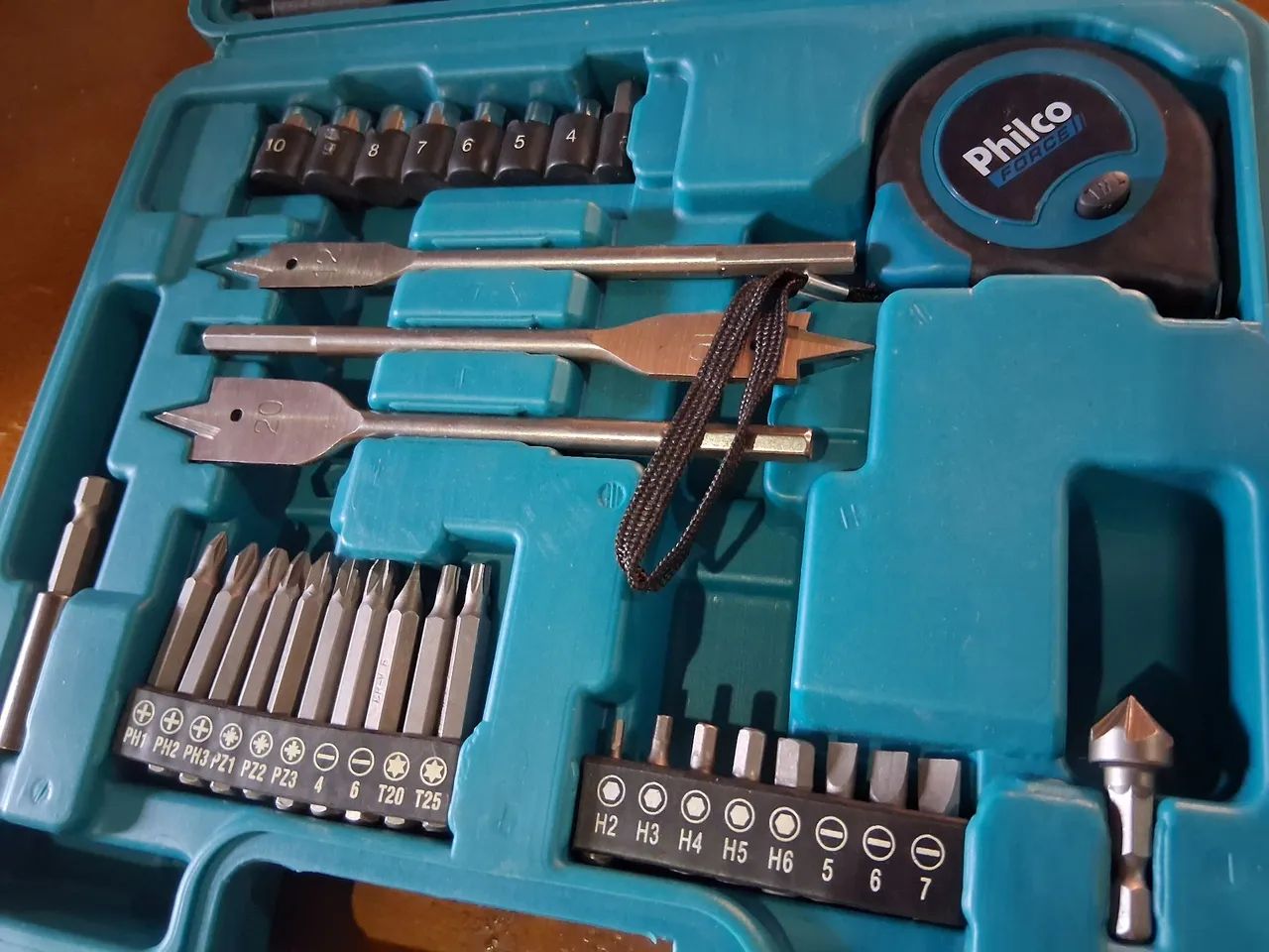 Kit ferramentas  PHILCO FORCE PKF01 70 peças - Foto 5
