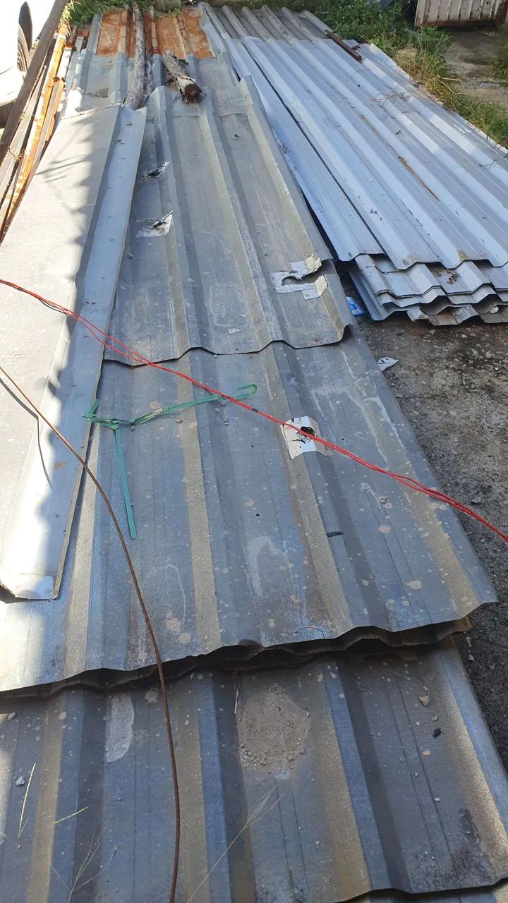 Telhas de zinco usadas - Foto 2