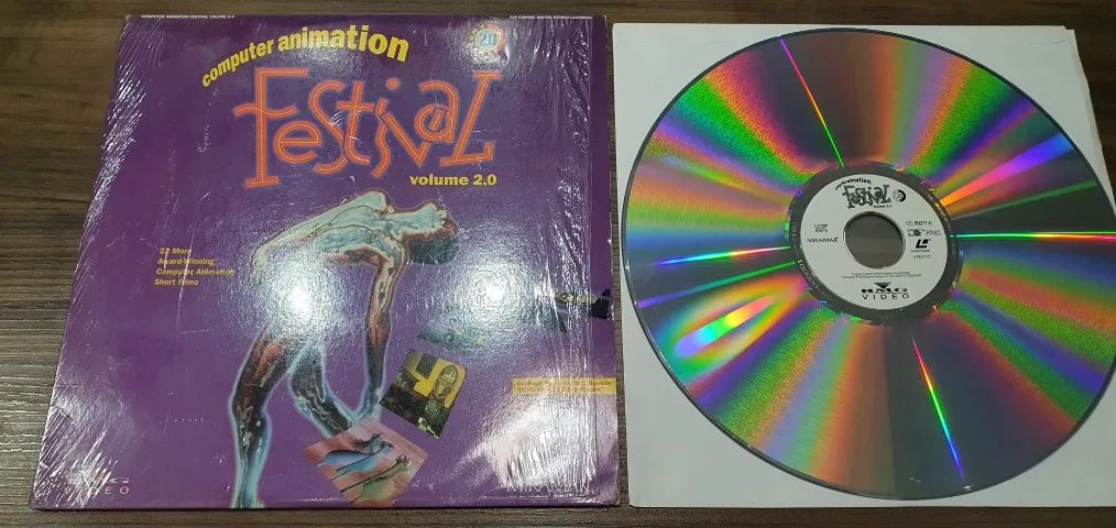 LD Laser Disc - Computer Animation Festival Vol. 2