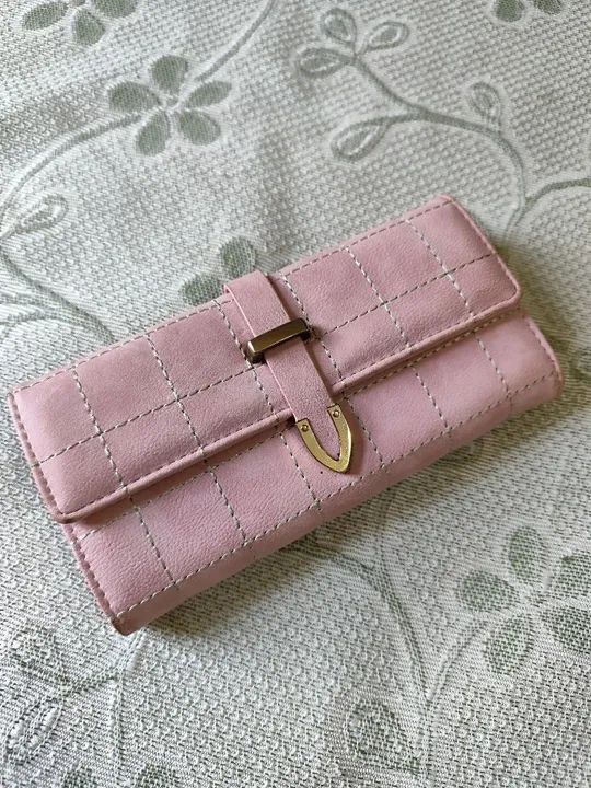 Carteira feminina rosa - nova