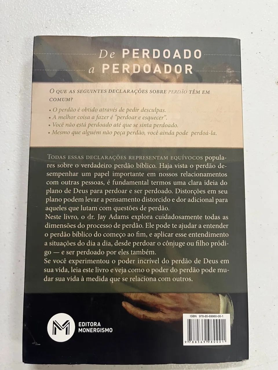Livro De Perdoado a Perdoador - Jay Adams - Foto 2