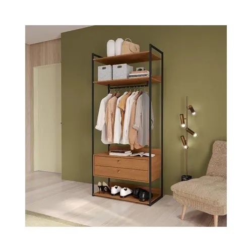 Closet industrial para solteiro 