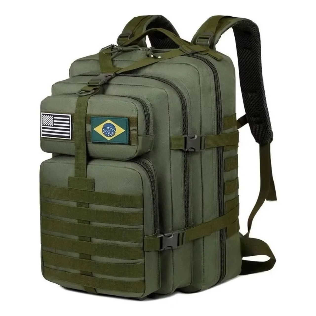 Mochila Tática Militar 50L Impermeável - A Pronta Entrega - Foto 3