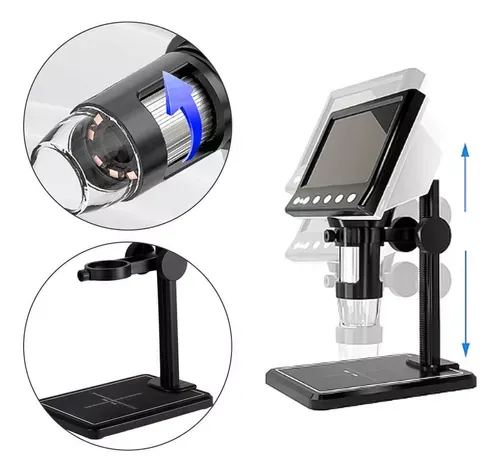Microscópio Tela Hd 4.3 Digital Vedo 1000x