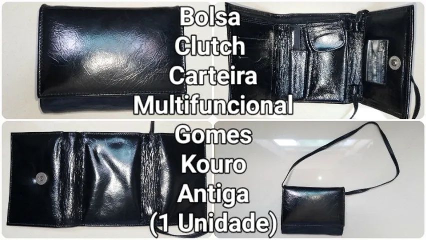 Bolsa Clutch, Carteira Multiuso Usada