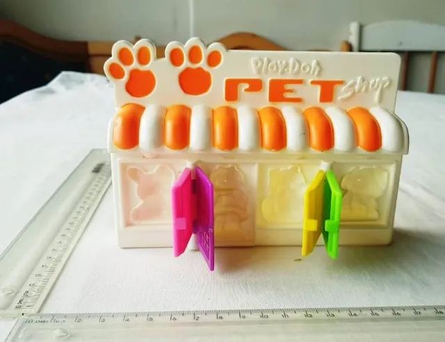 Brinquedo - Super Massa Play Doh (Forminha Pet Shop) - Estrela - Anos 90  - Foto 5
