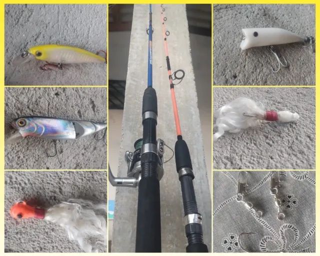 Kit de pesca, para uma melhor experiência 